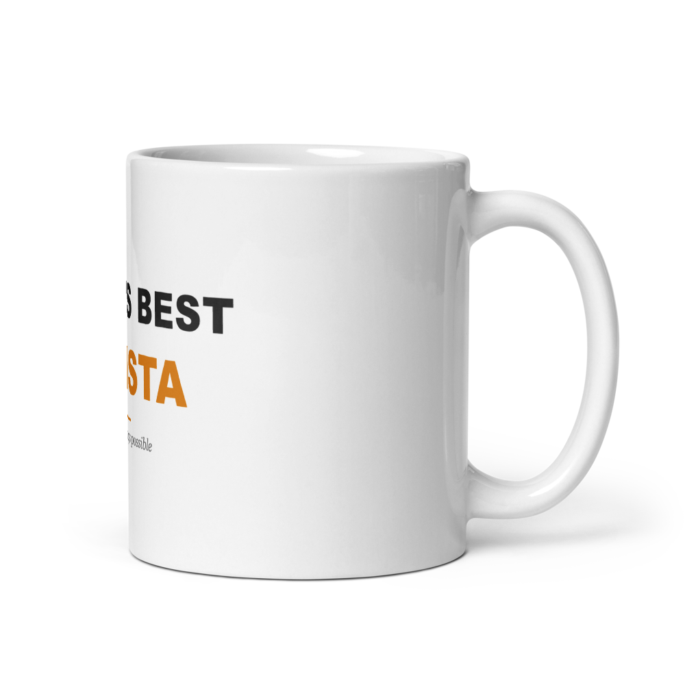 Barista Coffee Mug - Handle Right
