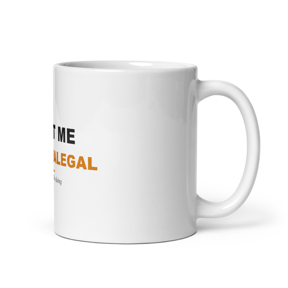 Paralegal Coffee Mug - Handle Right